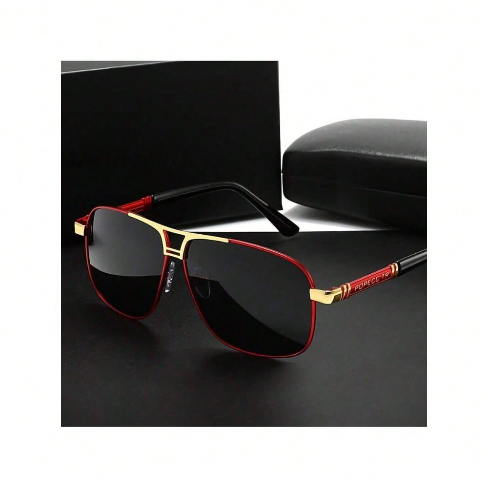 Fishing Sunglasses Polarized - Large Metal Polarized Men And Women,