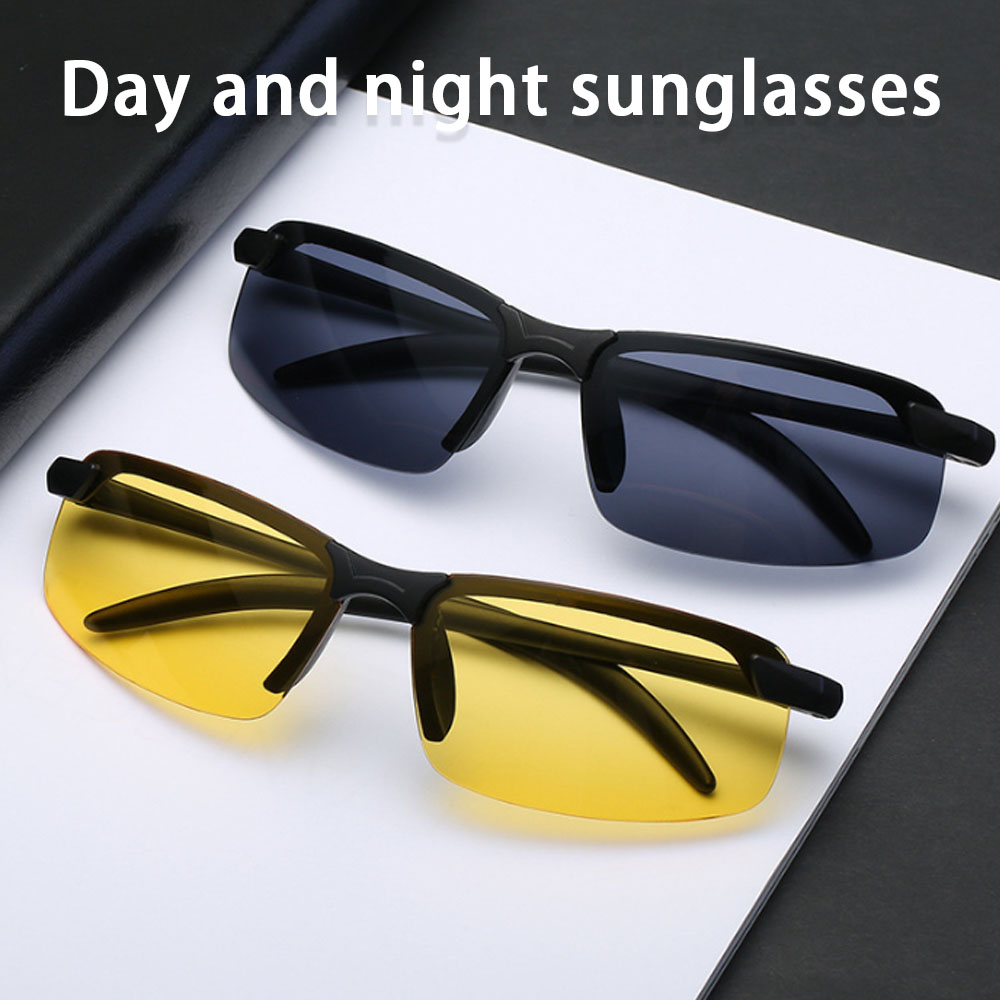 Fishing Sunglasses Polarized - Rimless trendy Sunglasses man Luxury Fashion