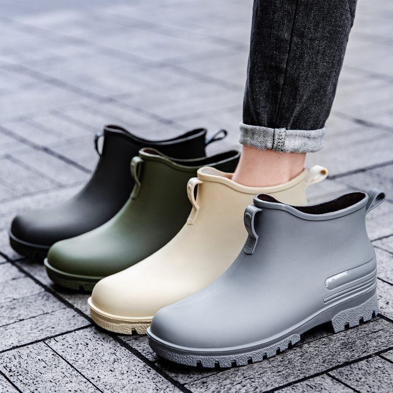 Fishing Boots - Fashionable Waterproof Rain Boots for Men