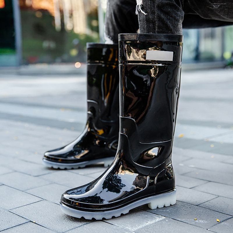 New Men Rain Boots High Rain B - Fishing Boots recensie en prijs