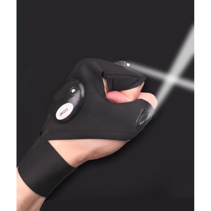LED Half Finger Glove for Men  - Fishing Gloves recensie en prijs