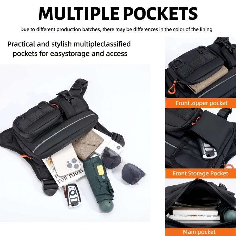 Men's Tactical Chest Bag, Runn - Fishing Vest recensie en prijs
