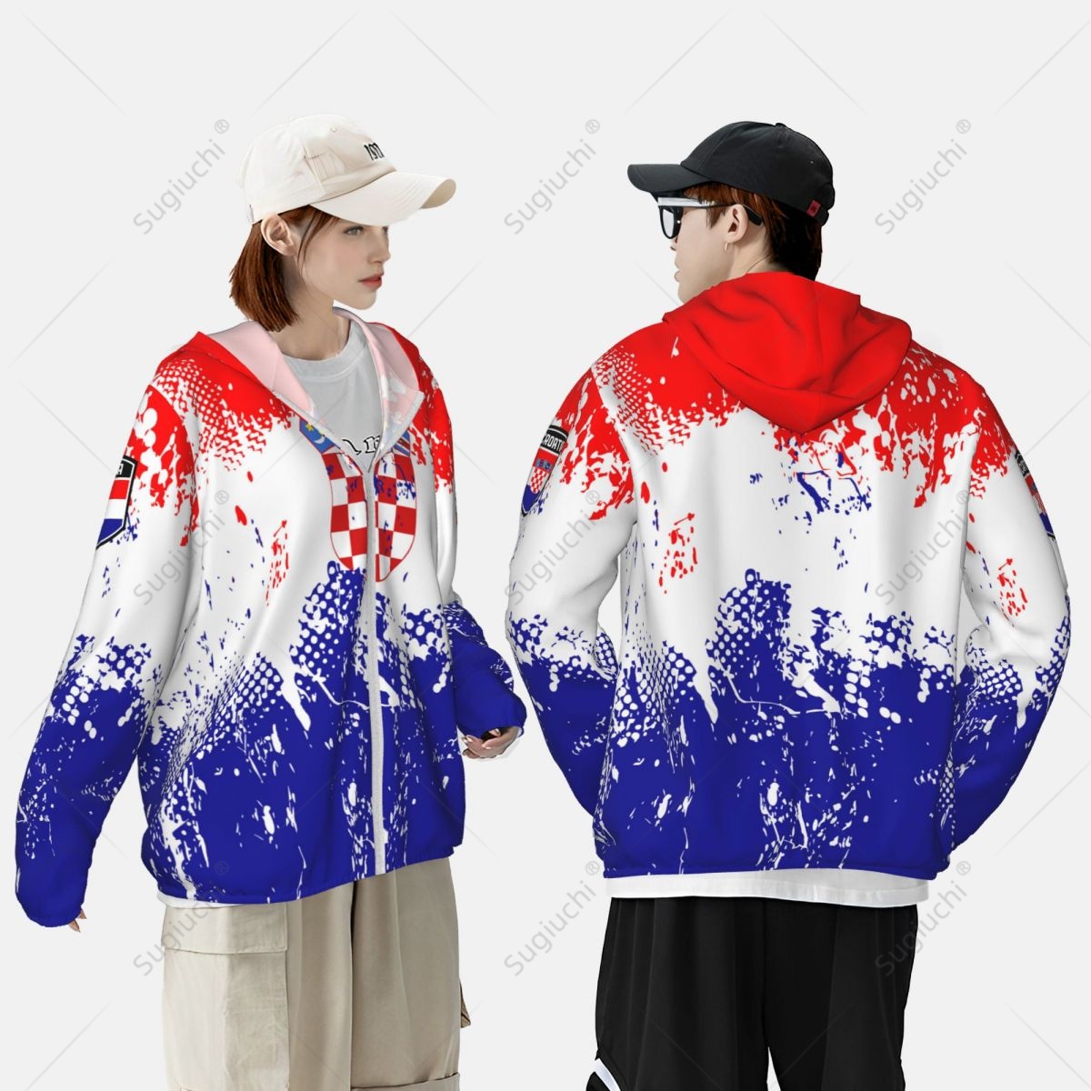 Croatia Flag Sun Protection Ho - Fishing Hoodie recensie en prijs