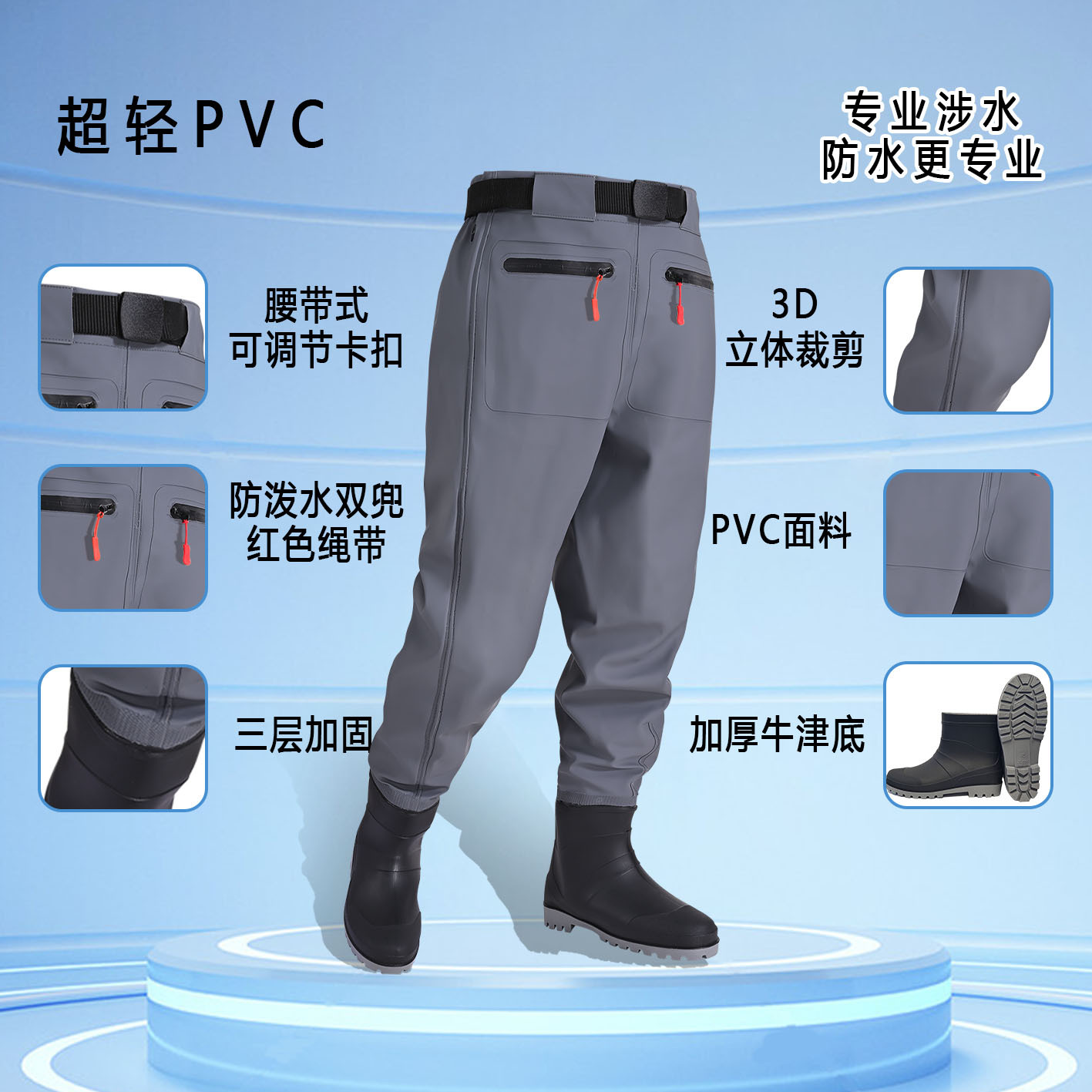 Men's Waterproof Fishing Wadin - Fishing Waders recensie en prijs