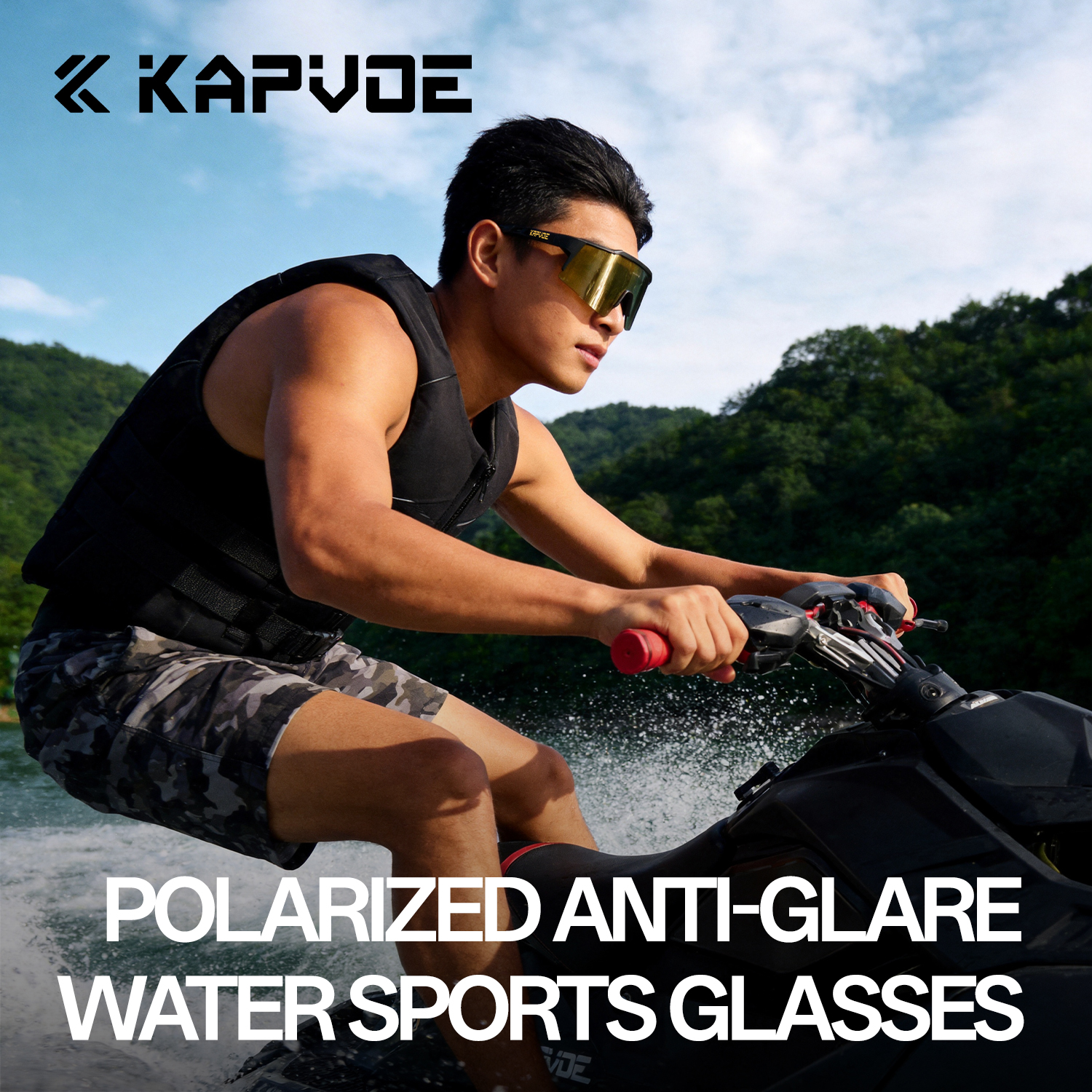KAPVOE UV400 Anti-glare Surfin - Fishing Sunglasses Polarized recensie en prijs