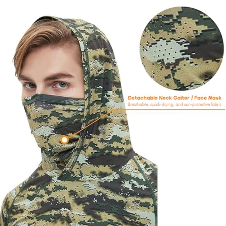 UPF 50+ Fishing Hoodie with Ne - Fishing Hoodie recensie en prijs