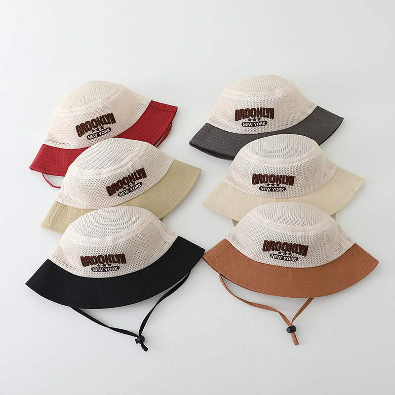Letter Embroidered Baby Sun Ha - Fishing Hat recensie en prijs