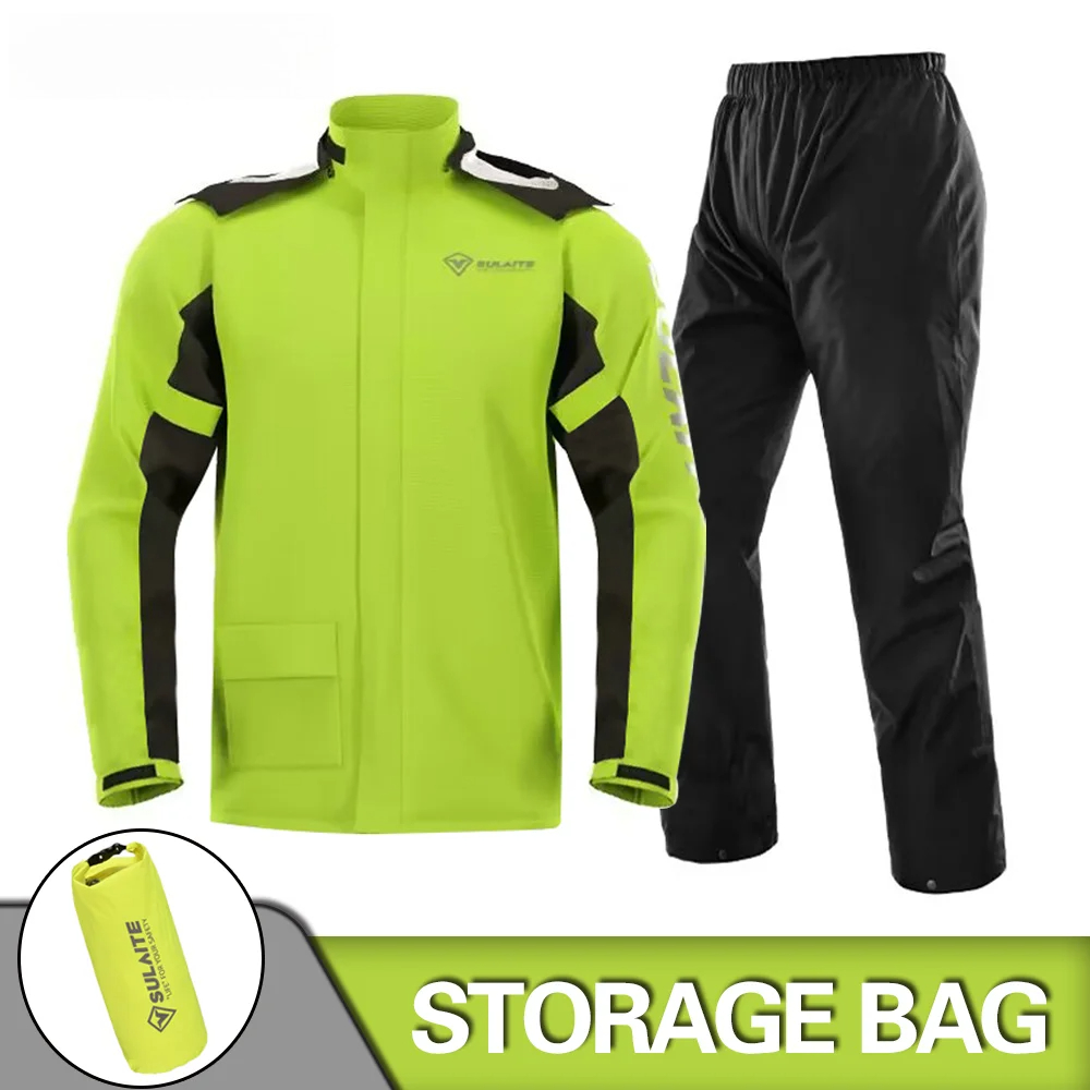 Motorcycle Raincoat Suit Rains - Fishing Rain Suit recensie en prijs