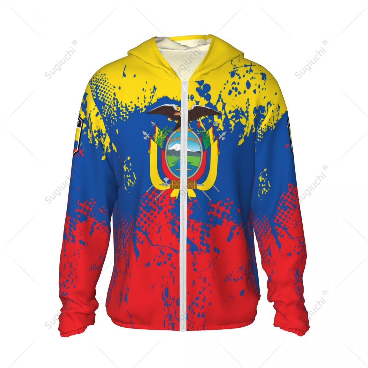 Ecuador Flag Sun Protection Ho - Fishing Hoodie recensie en prijs