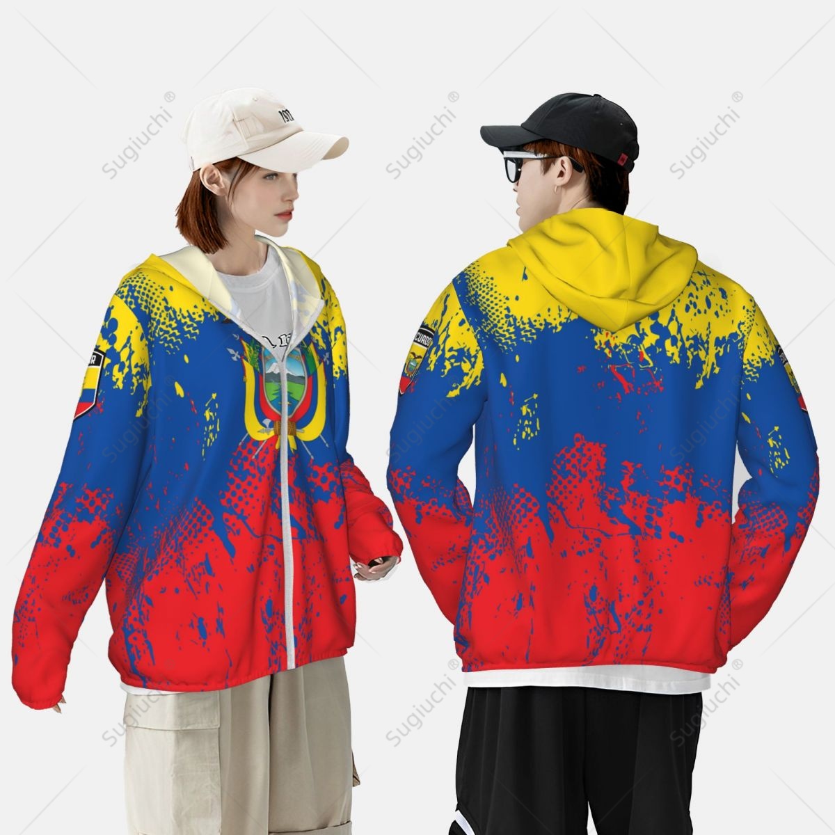 Ecuador Flag Sun Protection Ho - Fishing Hoodie recensie en prijs