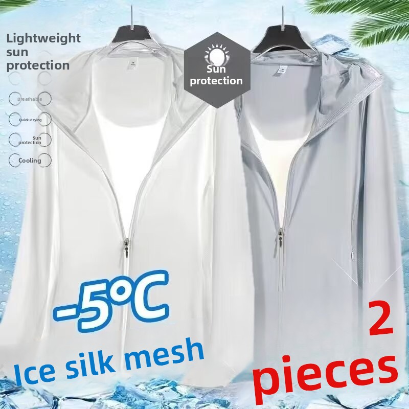 Ice Silk Men's Summer Thin Air - Fishing Shirt Uv Protection recensie en prijs
