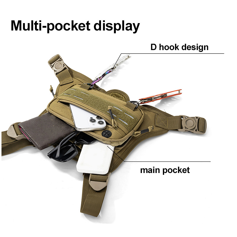 Tactical Front Chest Rig Bag V - Fishing Vest recensie en prijs
