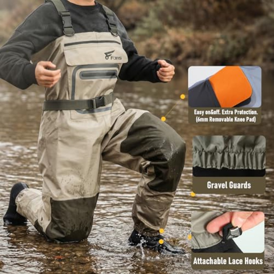 Fishing Chest Waders for Men a - Fishing Waders recensie en prijs