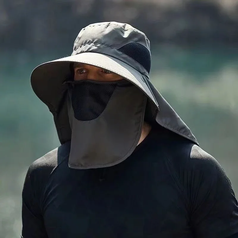 Breathable Fishing Hat with Ma - Fishing Mask Sun Protection recensie en prijs