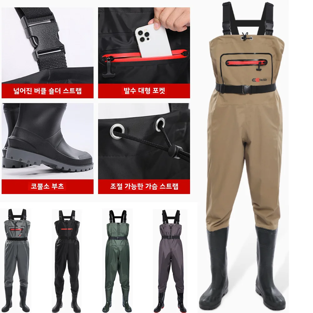 Waterproof Chest Waders with F - Fishing Pants Waterproof recensie en prijs