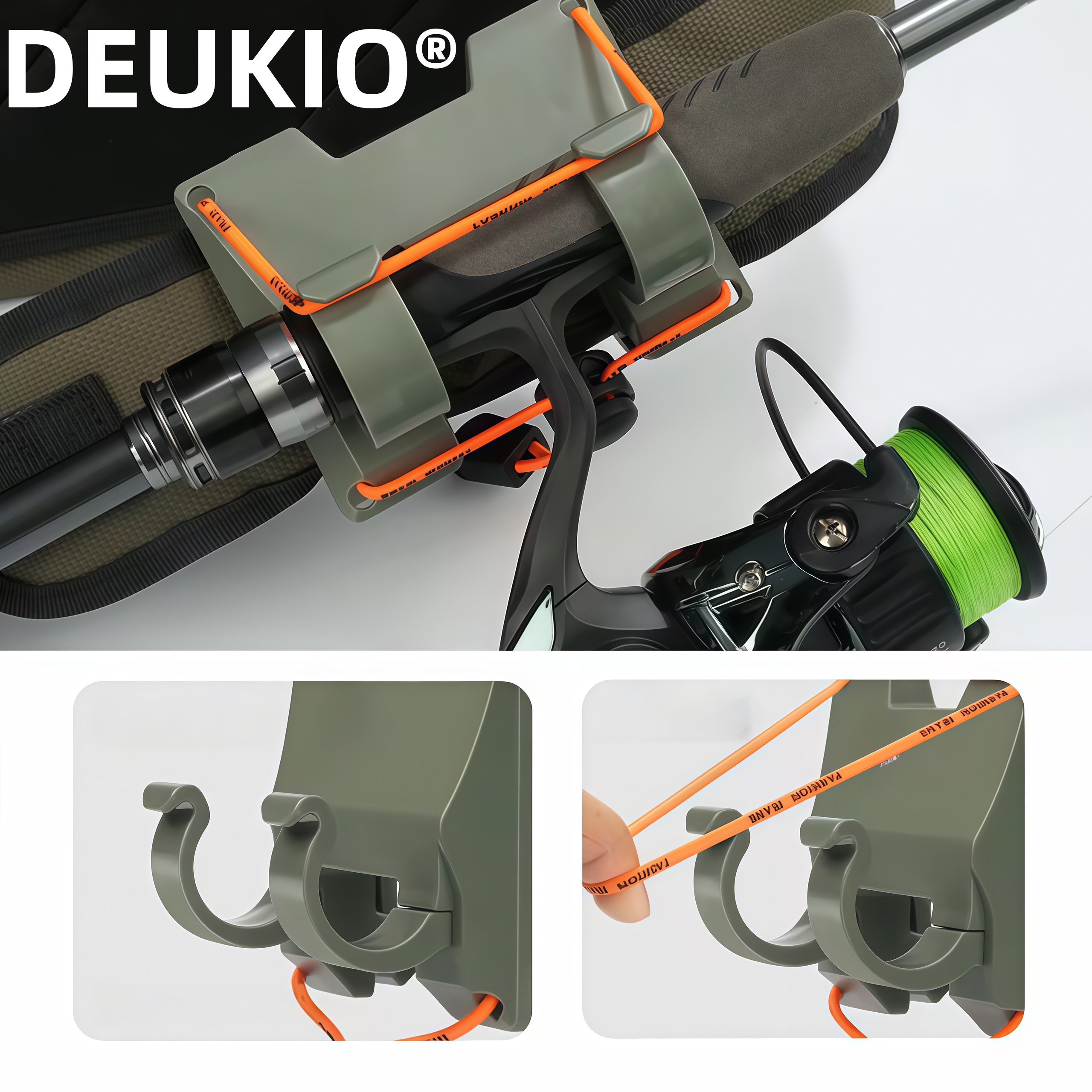 DEUKIO Outdoor Belt Clip Rod H - Fishing Belt recensie en prijs