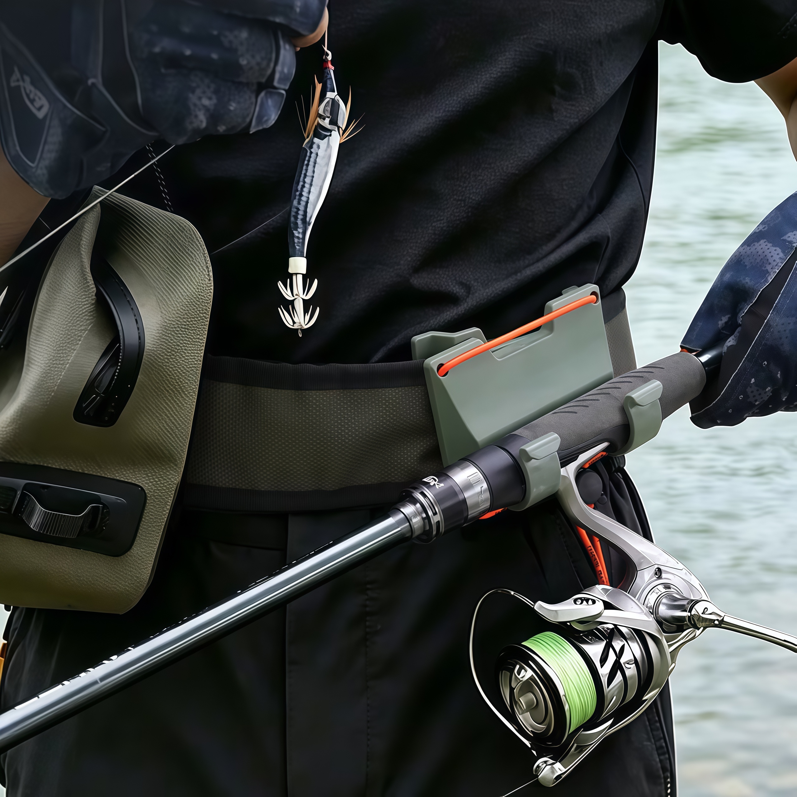 DEUKIO Outdoor Belt Clip Rod H - Fishing Belt recensie en prijs