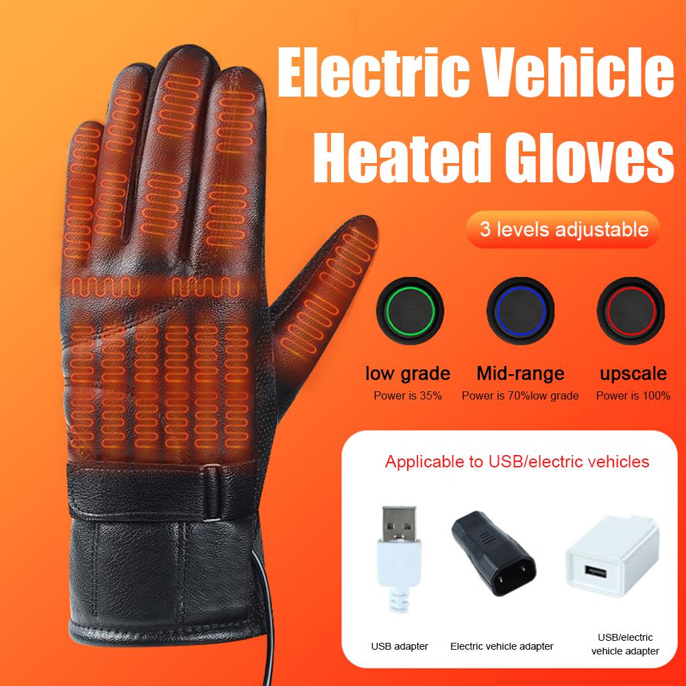 1 Pair USB Heating Gloves Rech - Fishing Gloves recensie en prijs