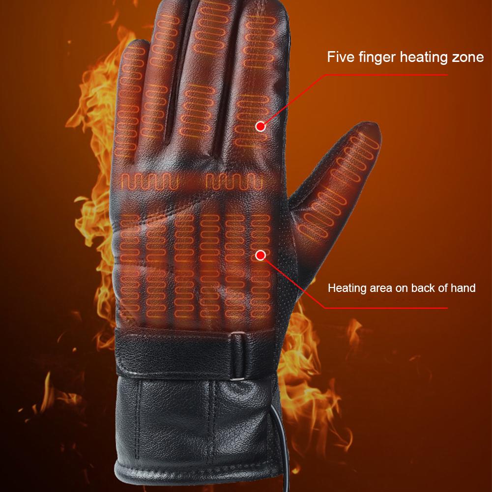 1 Pair USB Heating Gloves Rech - Fishing Gloves recensie en prijs