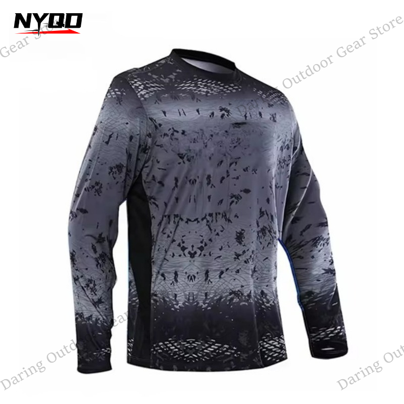 Men's Long Sleeve UPF 50+ Fish - Fishing Shirt Uv Protection recensie en prijs