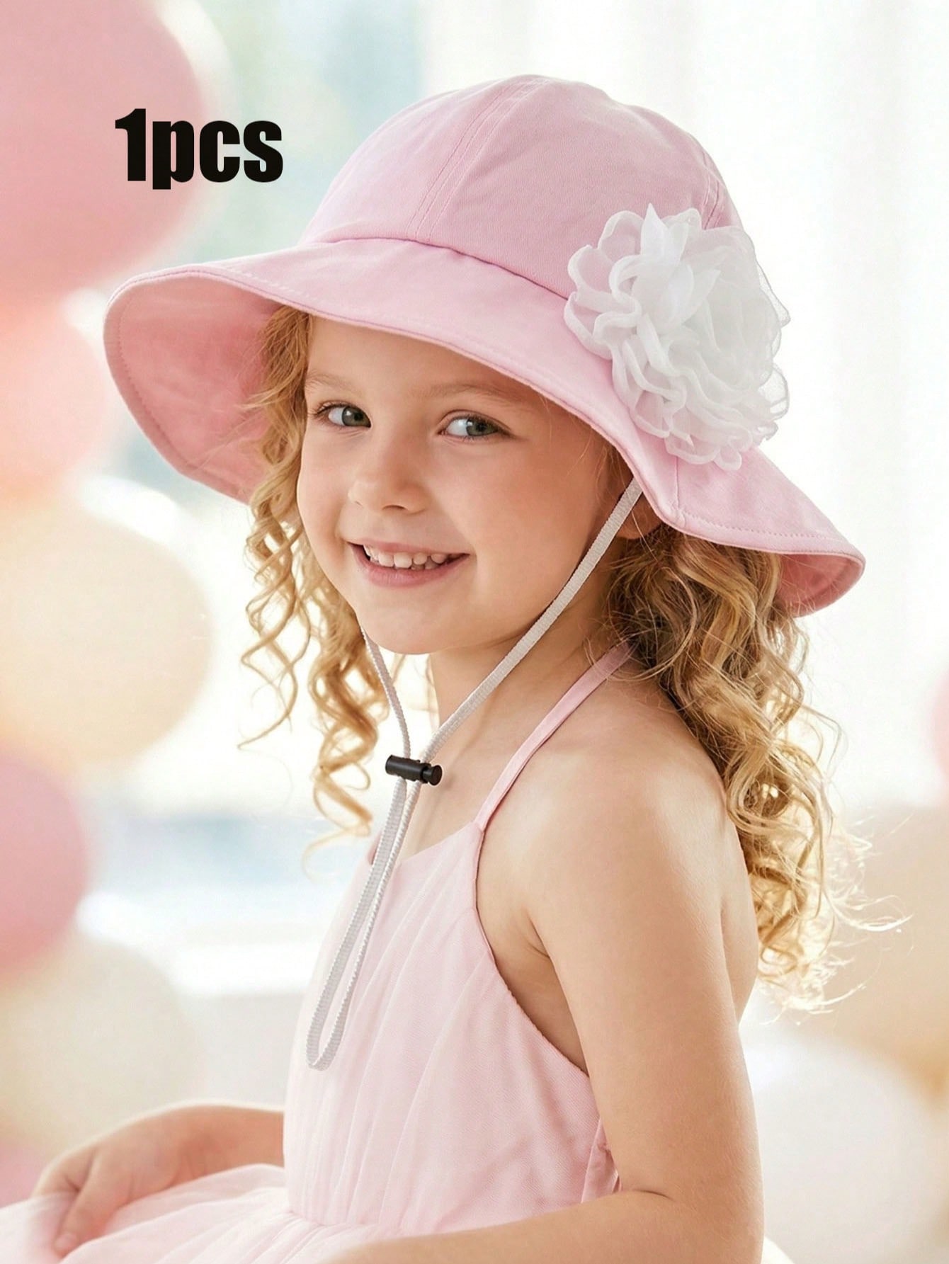 1Pc 3-8Y Girls White Big Flowe - Fishing Hat recensie en prijs