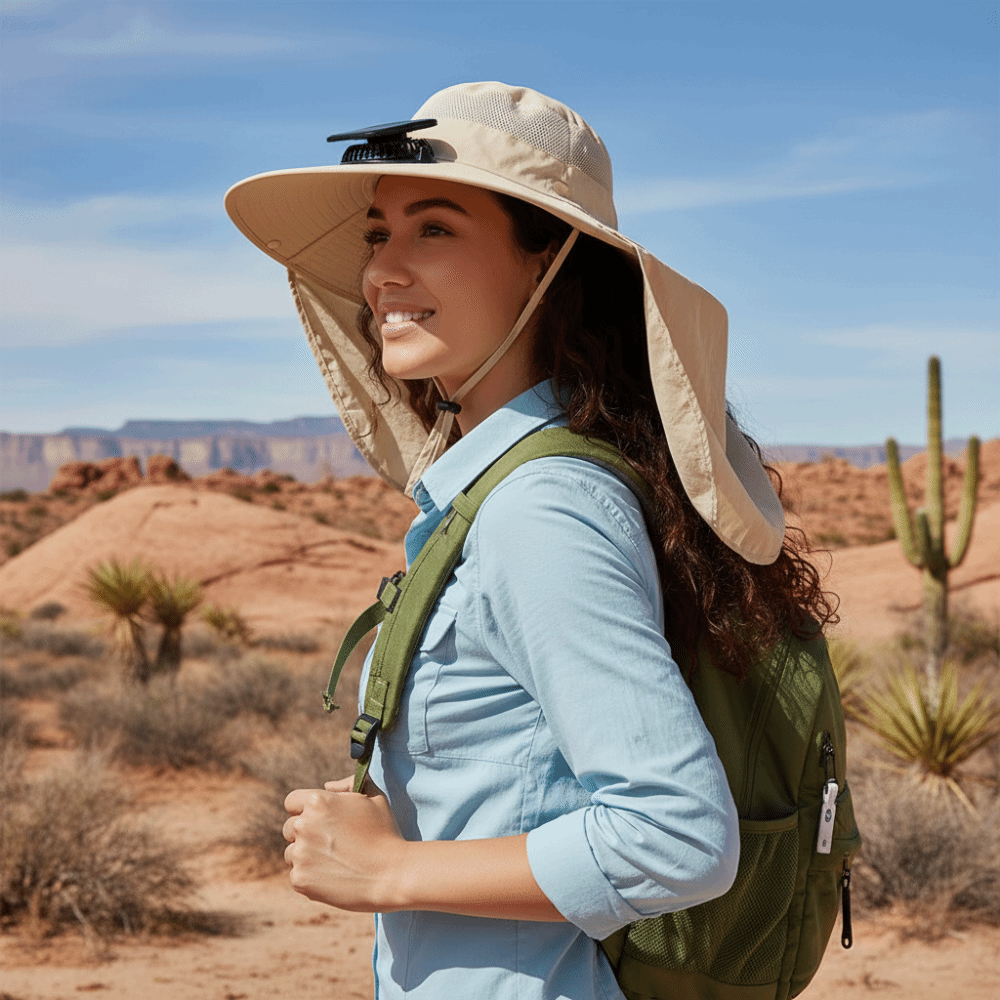 Gift UPF50+ Solar Fan Hat Wate - Fishing Hat recensie en prijs