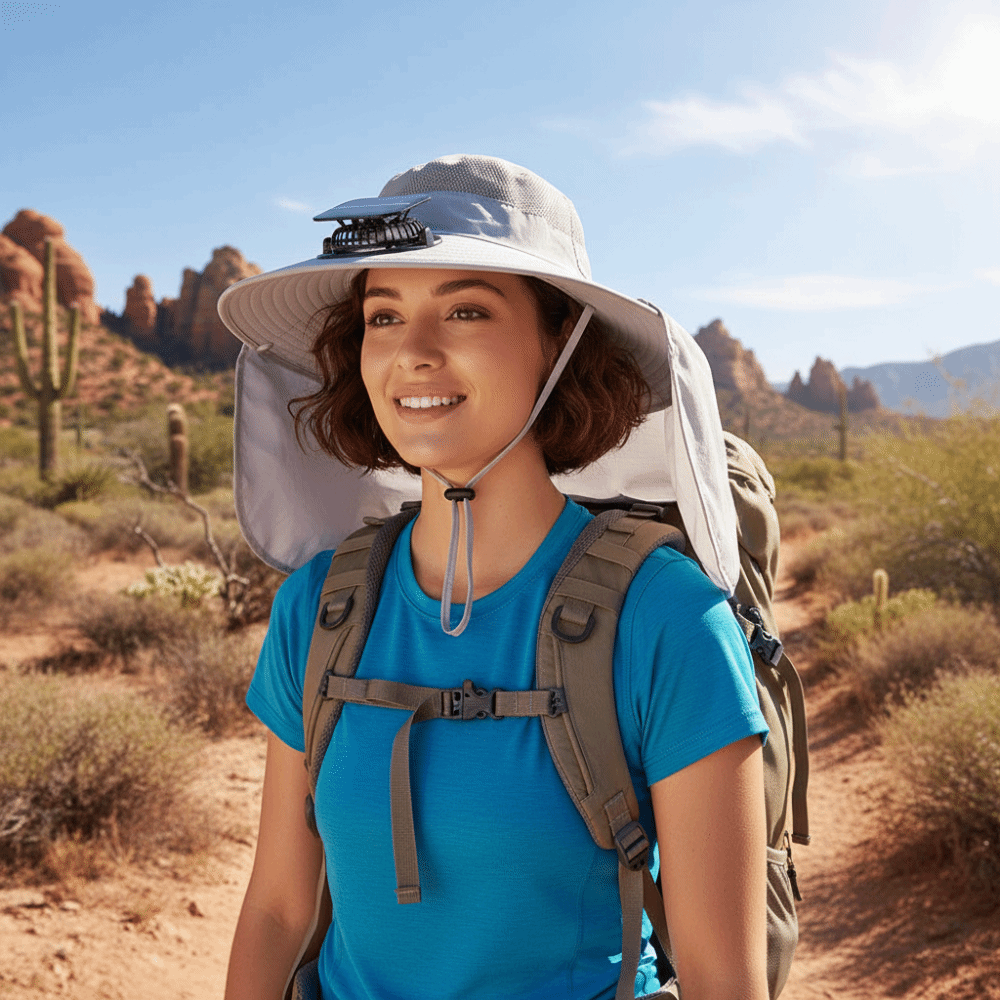 Gift UPF50+ Solar Fan Hat Wate - Fishing Hat recensie en prijs