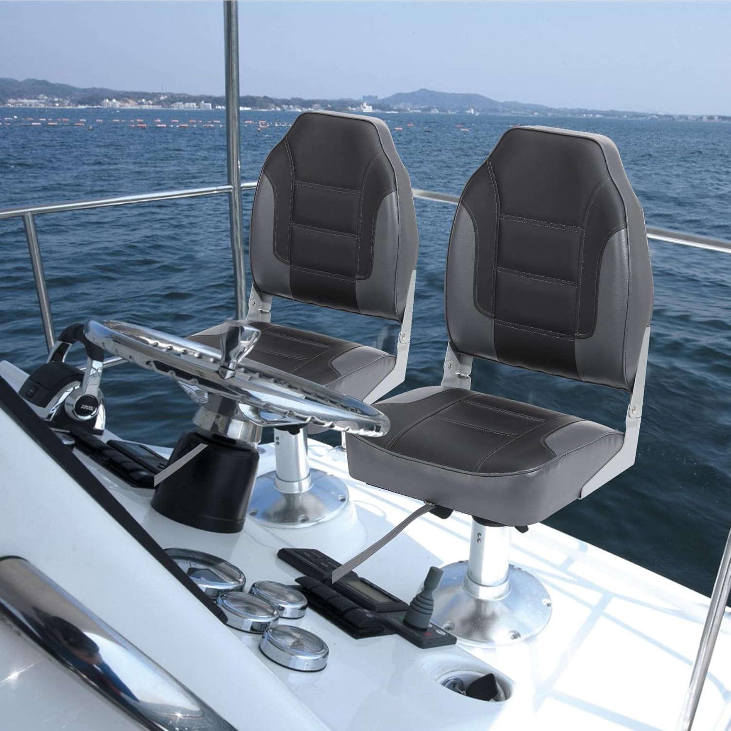 2 Pack Folding Boat Seats, Hig - Fishing Backpack recensie en prijs