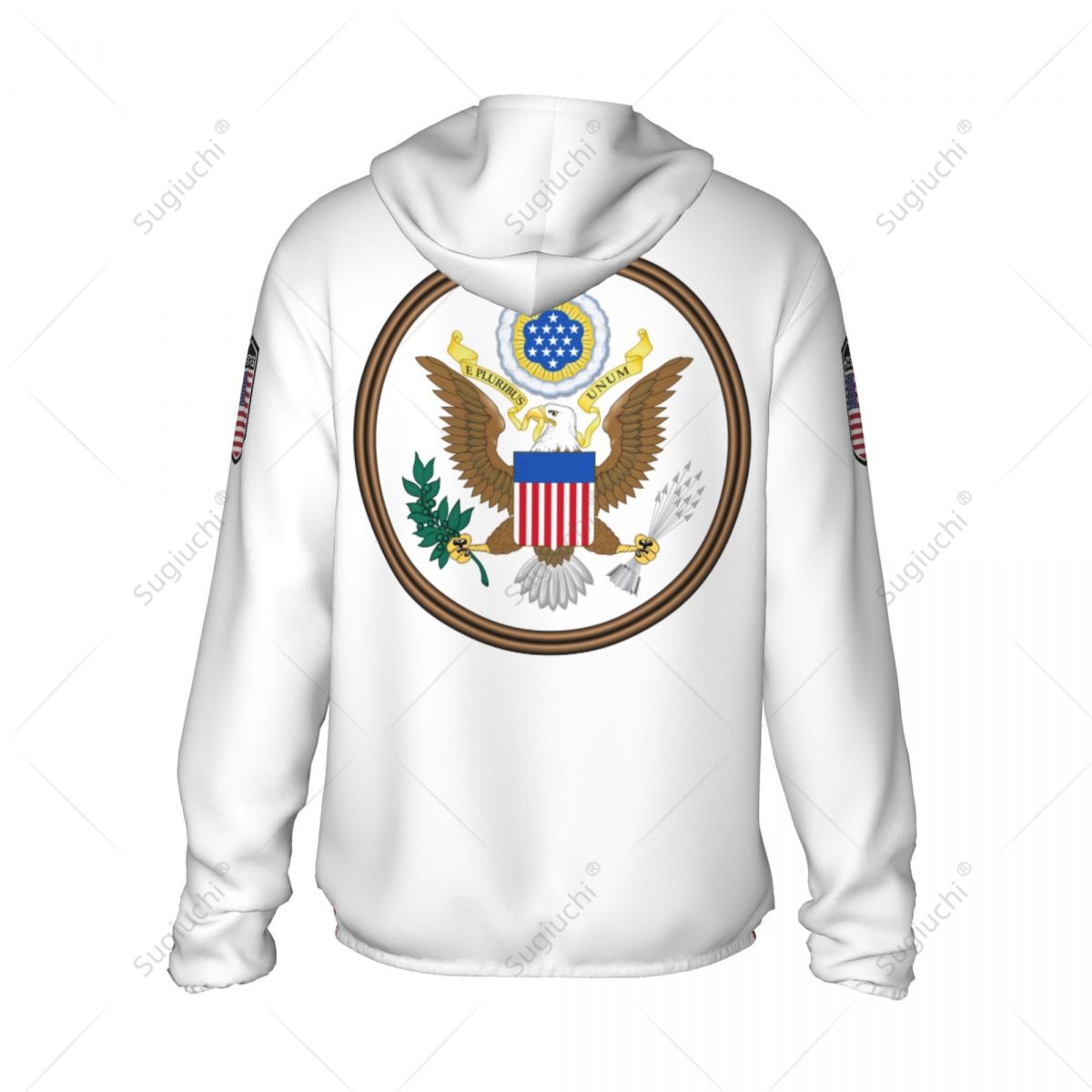 United States Flag Sun Protect - Fishing Hoodie recensie en prijs