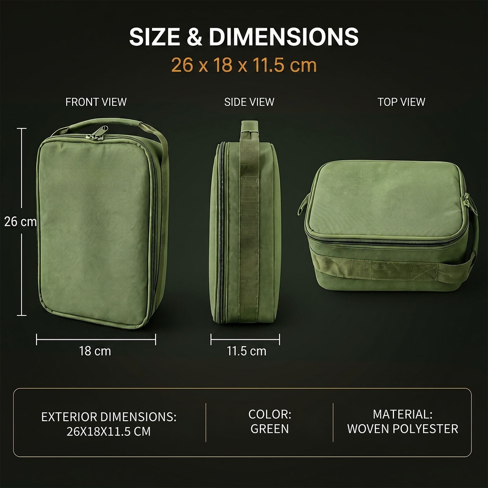 Green Fishing Tackle Storage B - Fishing Bag Waterproof recensie en prijs