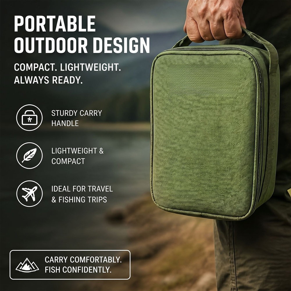 Green Fishing Tackle Storage B - Fishing Bag Waterproof recensie en prijs