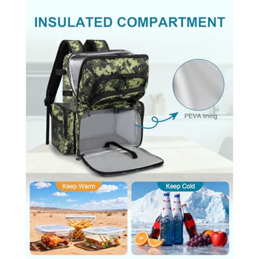 Fishing Backpack with Rod Hold - Fishing Backpack recensie en prijs