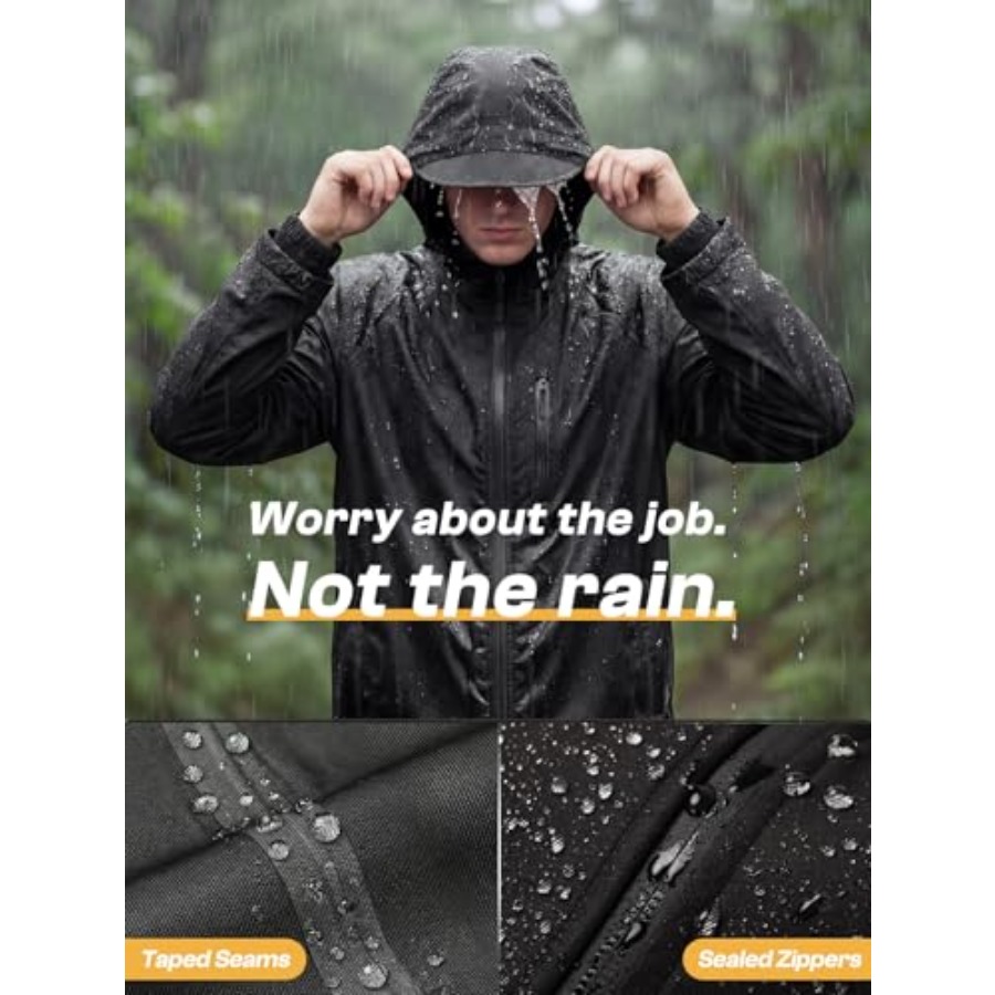 SaphiRose Men's Waterproof Rai - Fishing Rain Suit recensie en prijs