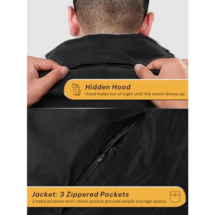 SaphiRose Men's Waterproof Rai - Fishing Rain Suit recensie en prijs