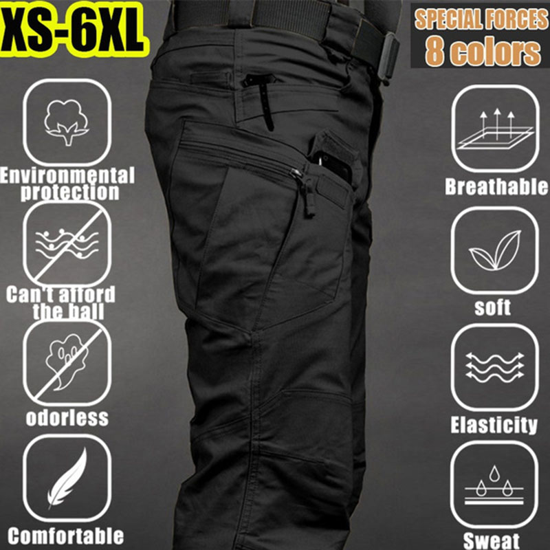 Men's Tactical Cargo Pants 6XL - Fishing Pants Waterproof recensie en prijs